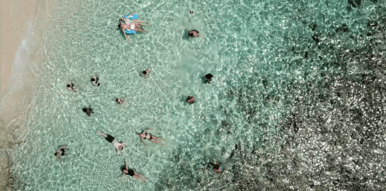 drone republique dominicaine plage