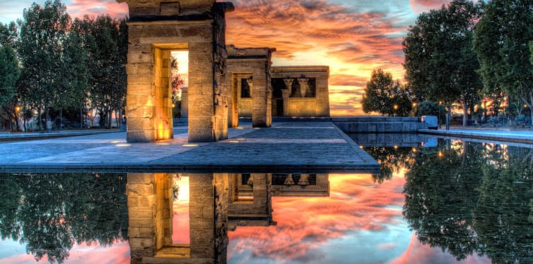 Temple Debod Madrid