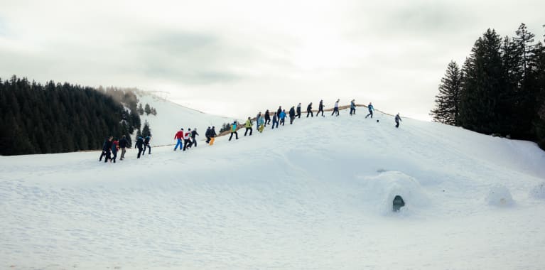 knds ski montagne igloo