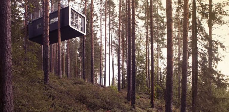 tree hotel suède laponie