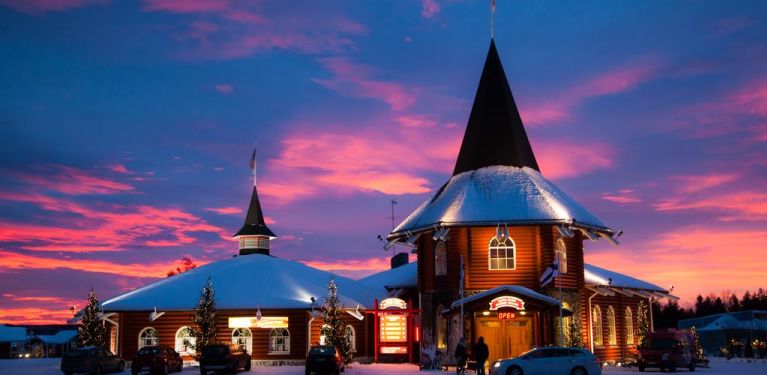 Santa Claus Holiday Village Hôtel Laponie Finlande