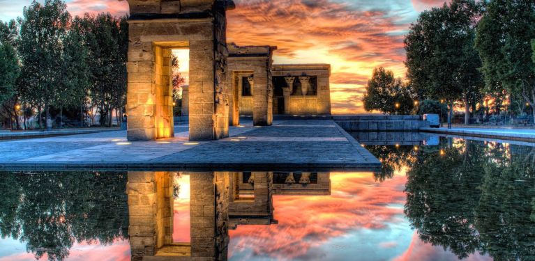 Temple Debod Madrid