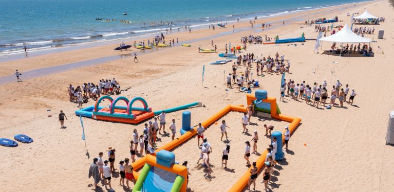 Olympiade plage défis