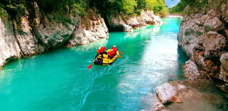 Rafting Vallée de Soca