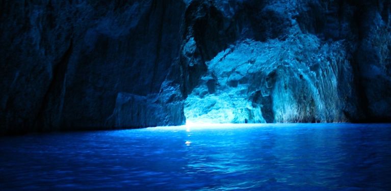 grotte bleue Biševo croatie
