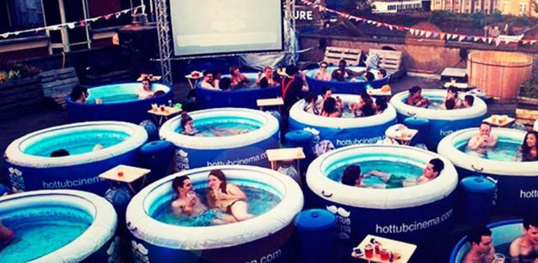 hot tub cinema