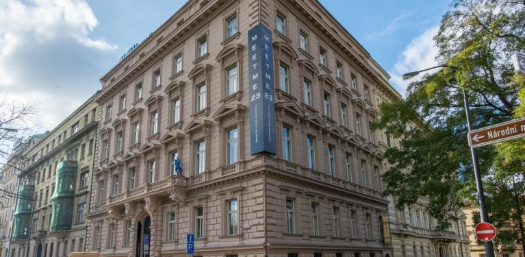 Meet Me 23 hotel prague façade