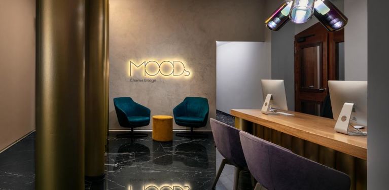 moods charles bridge hotel prague hall
