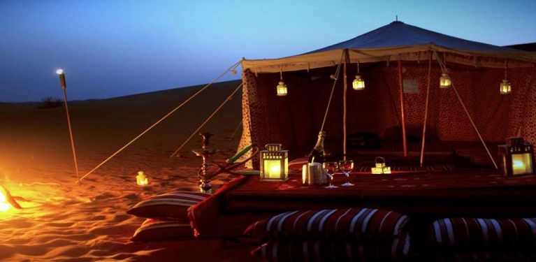 Dubai désert camp