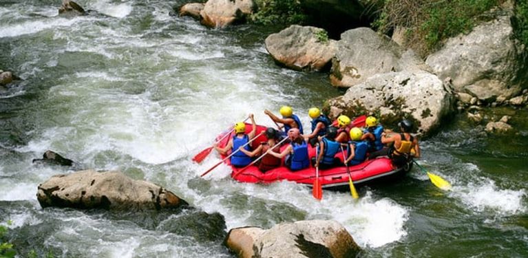 rafting soca slovénie