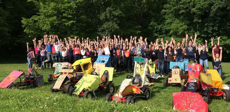 Team building - kart & run