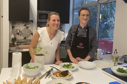 Atelier culinaire team cooking cuisine