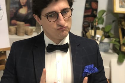 Valentin comédien acteur fil rouge concept thème