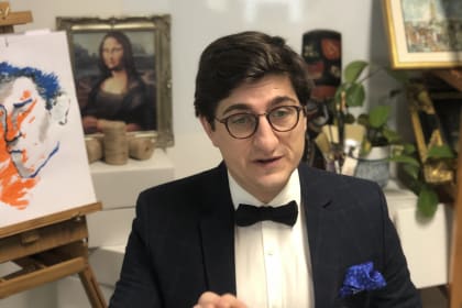 Valentin comédien acteur fil rouge concept thème