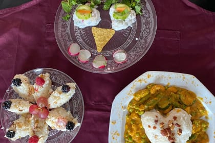 Plats cuisiné par Shine