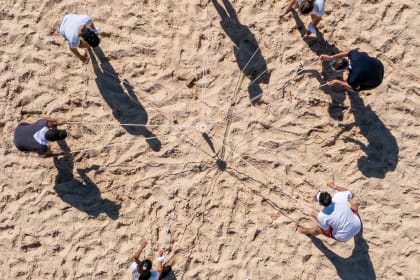 challenge aventuriers plage activité
