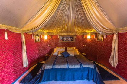 tentes caidales marrakech issil