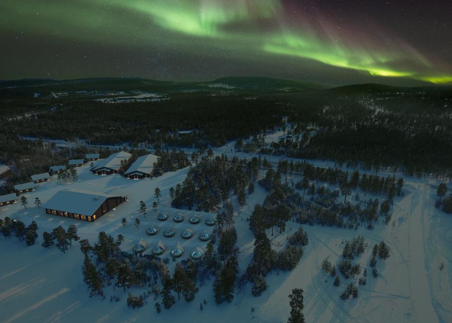 Wilderness hotel inari finlande laponie
