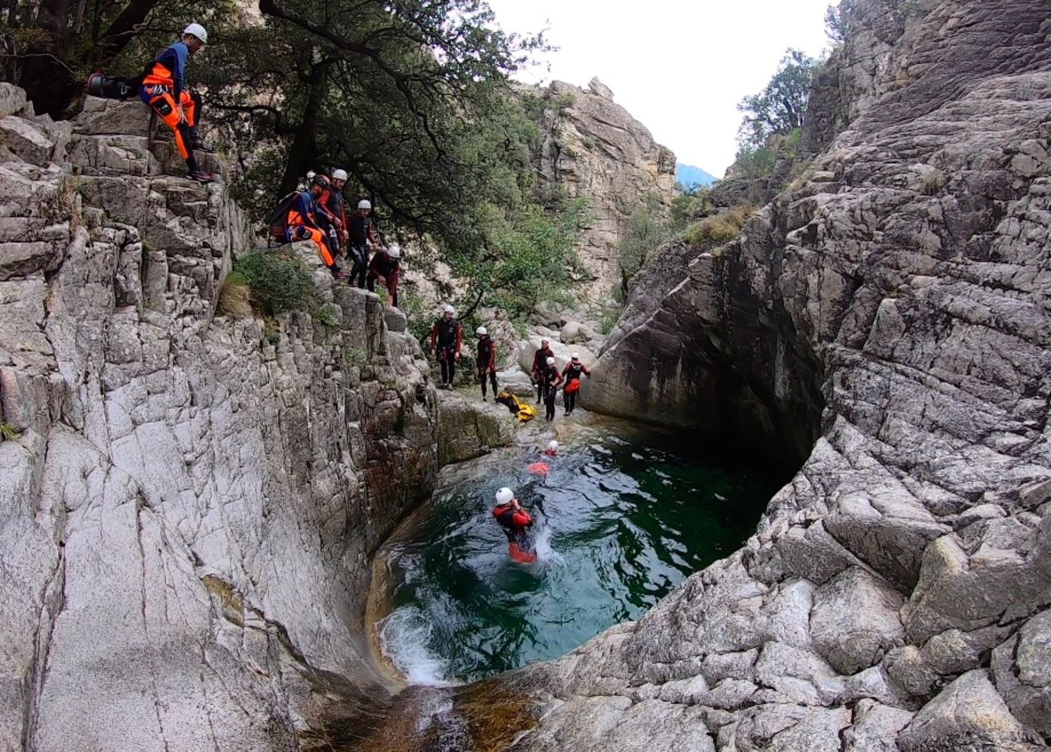 Canyoning en Corse