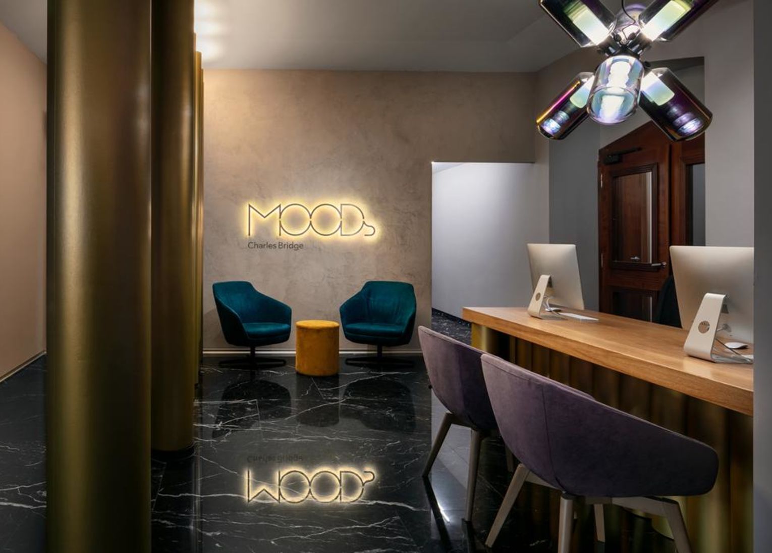 moods charles bridge hotel prague hall