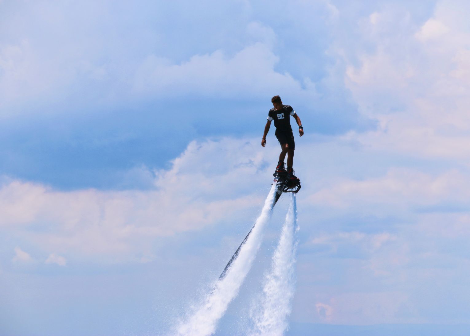 Flyboard пейзаж