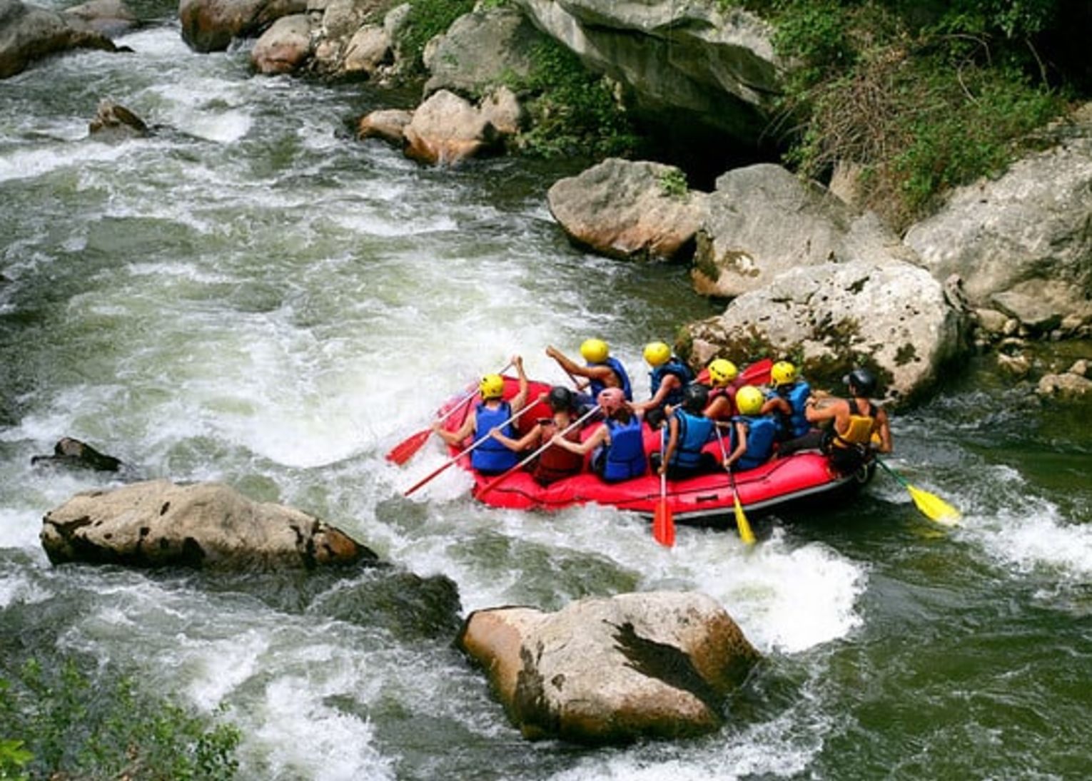 rafting soca slovénie
