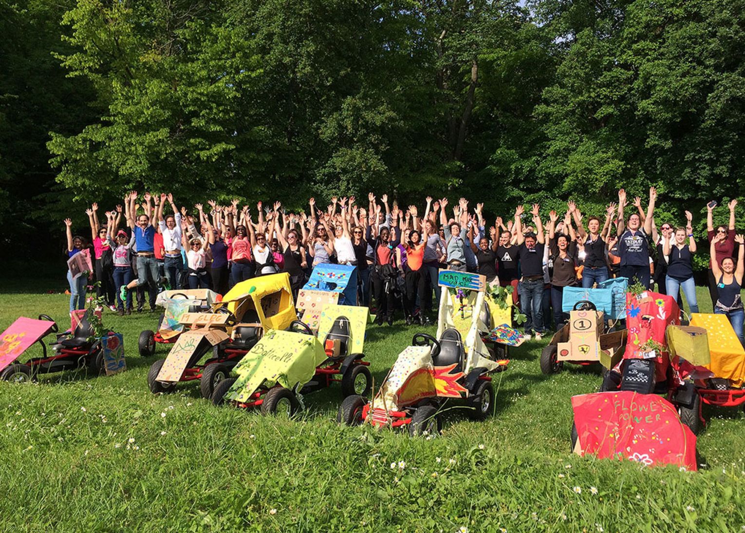 Team building - kart & run