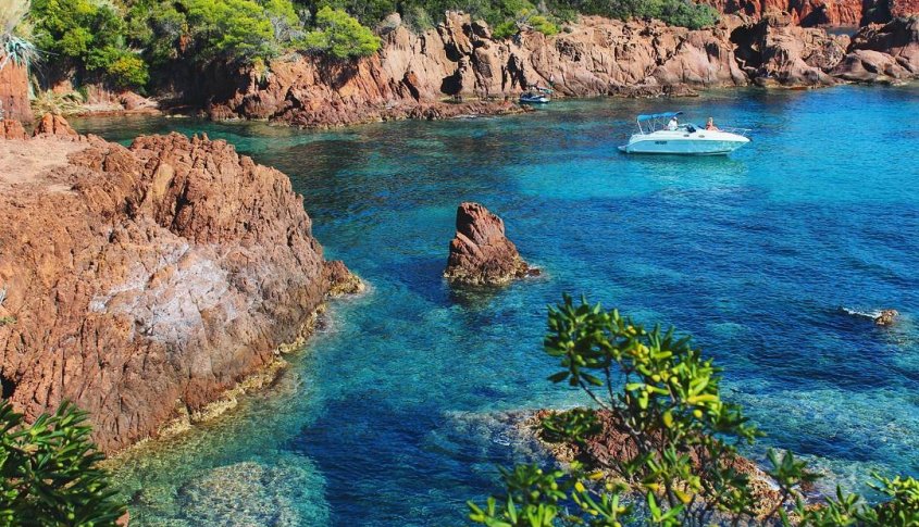 Esterel Paca sud france mer