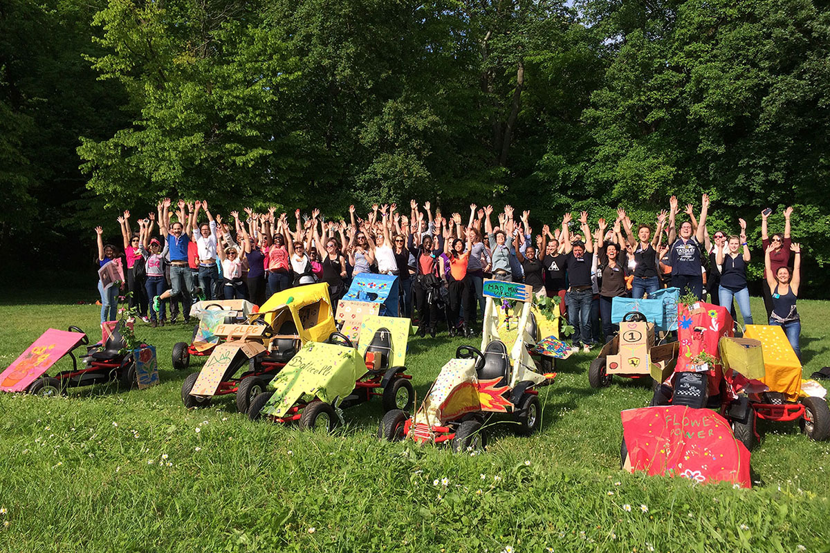 Team building - kart & run