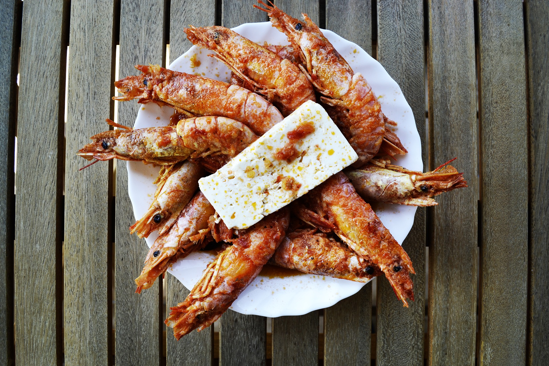 crevettes grèce cuisine grecque