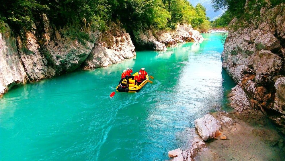 Rafting Vallée de Soca