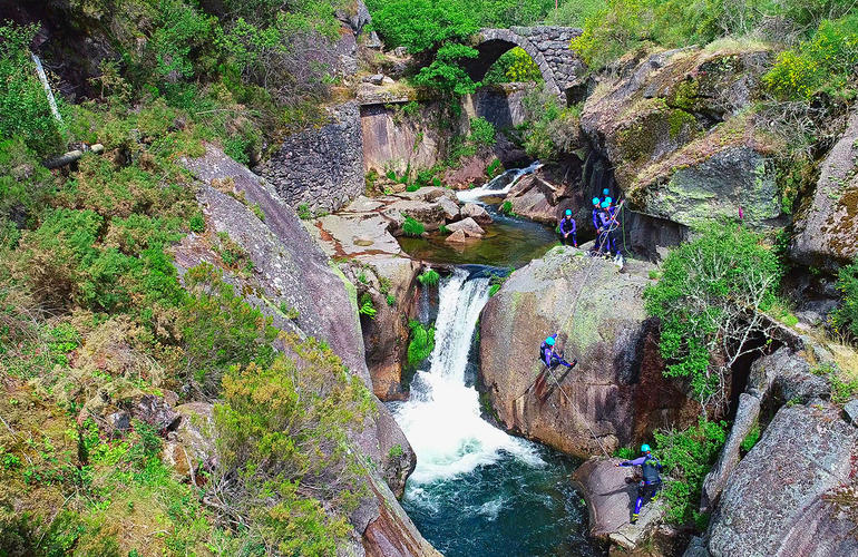 Canyoning dans le parc de Penada Gerês