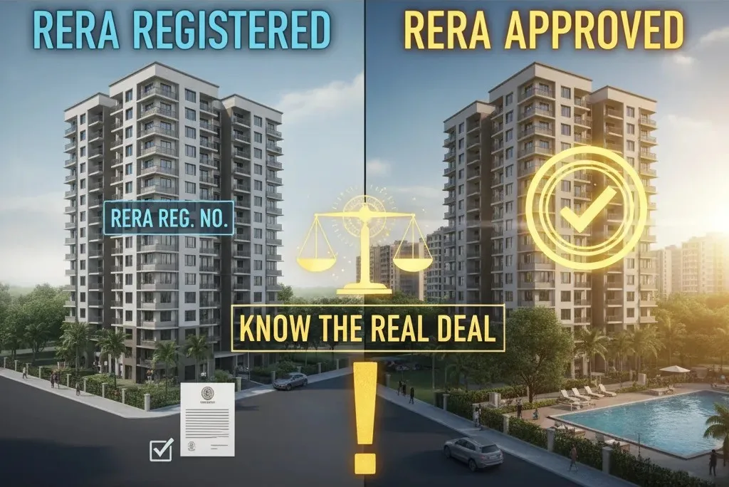 RERA Registered vs. RERA Approved Project: Know the Real Deal Before You Invest!