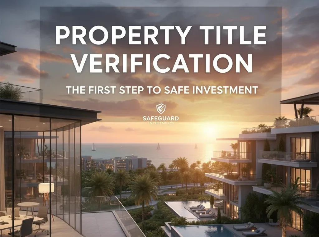 Property Title Verification – The First Step to Safe Investment