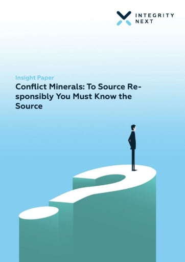 Conflict Minerals: To Source Responsibly You Must Know the Source