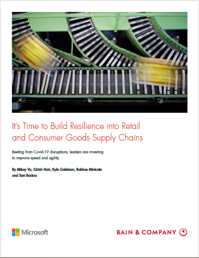 It's Time to Build Resilience into Retail and Consumer Goods Supply Chains