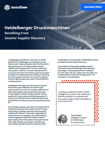 Heidelberger Customer Success Story
