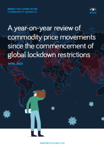 A year-on-year review of the impact of COVID on raw material price movements