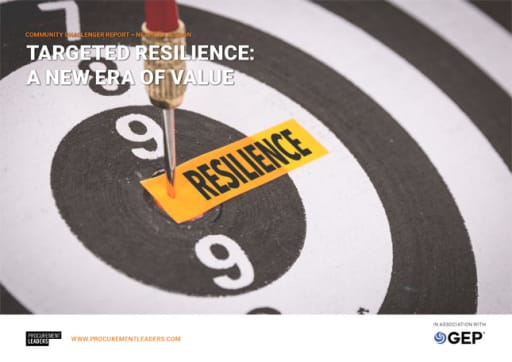 Research: Targeted resilience: A new era of value