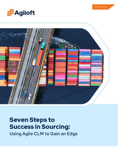 Seven Steps to Success in Sourcing: Using Agile CLM to Gain an Edge