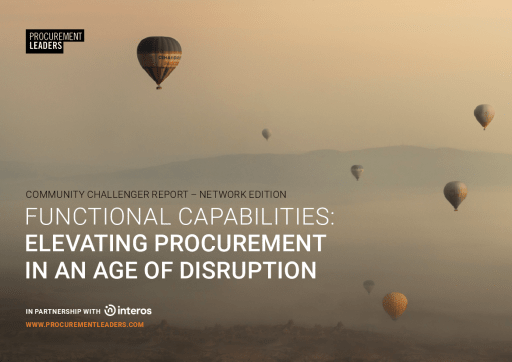 Functional capabilities: Elevating procurement in an age of disruption