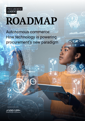 Roadmap - Autonomous Commerce: How technology is powering procurement's new paradigm