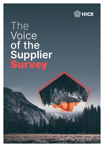 Supplier Perspective Survey