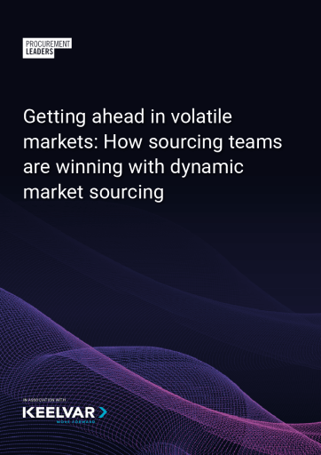 Getting ahead in volatile markets: How sourcing teams are winning with dynamic market sourcing