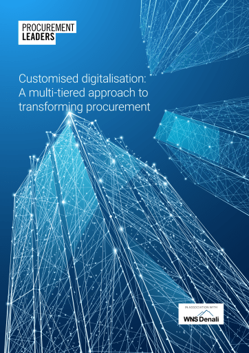 Customised digitalisation: A multi-tiered approach to transforming procurement