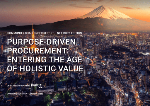 Purpose-driven procurement: Entering an age of holistic value