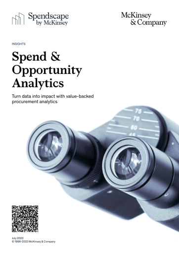 Spend & Opportunity Analytics