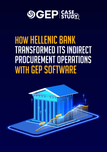 How Hellenic Bank Transformed Its Indirect Procurement Operations With GEP Software