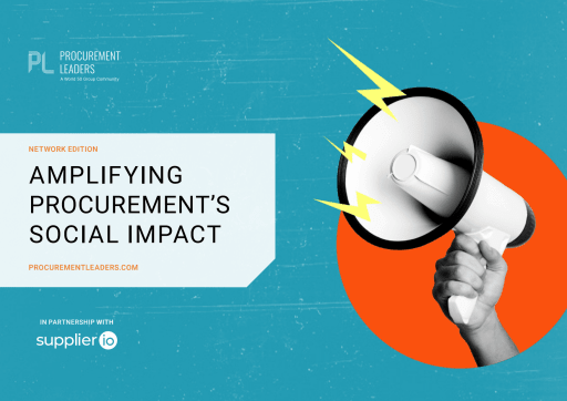 Amplifying procurement's social impact