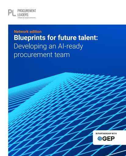 Blueprints for future talent: Developing an AI-ready procurement team